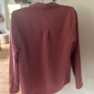 Figs Mauve scrub top M bottoms XS Kade